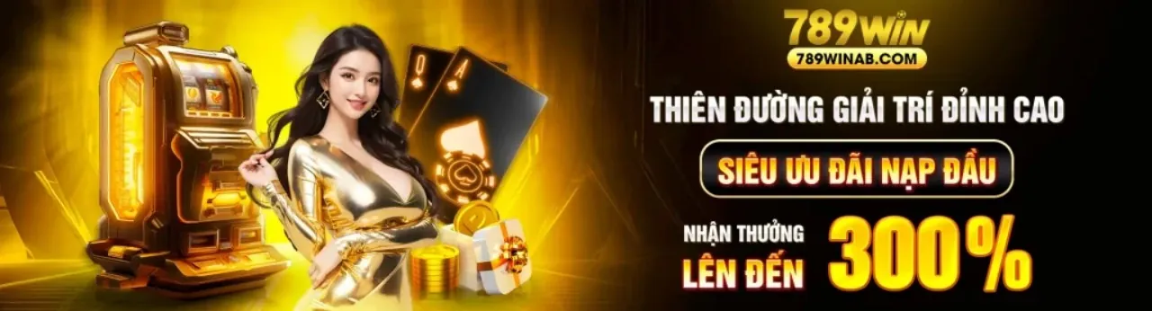 Hình ảnh sảnh game slot đỉnh cao tại 789live với các chương trình khuyến mãi hấp dẫn